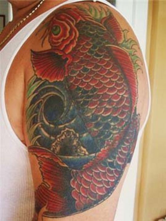 japanese koi tattoos