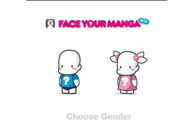 Membuat Foto Avatar Sendiri di Faceyourmanga