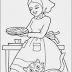 Cuento de Caperucita roja con dibujos para colorear