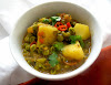Aloo Mattar (Potato and Pea Curry)