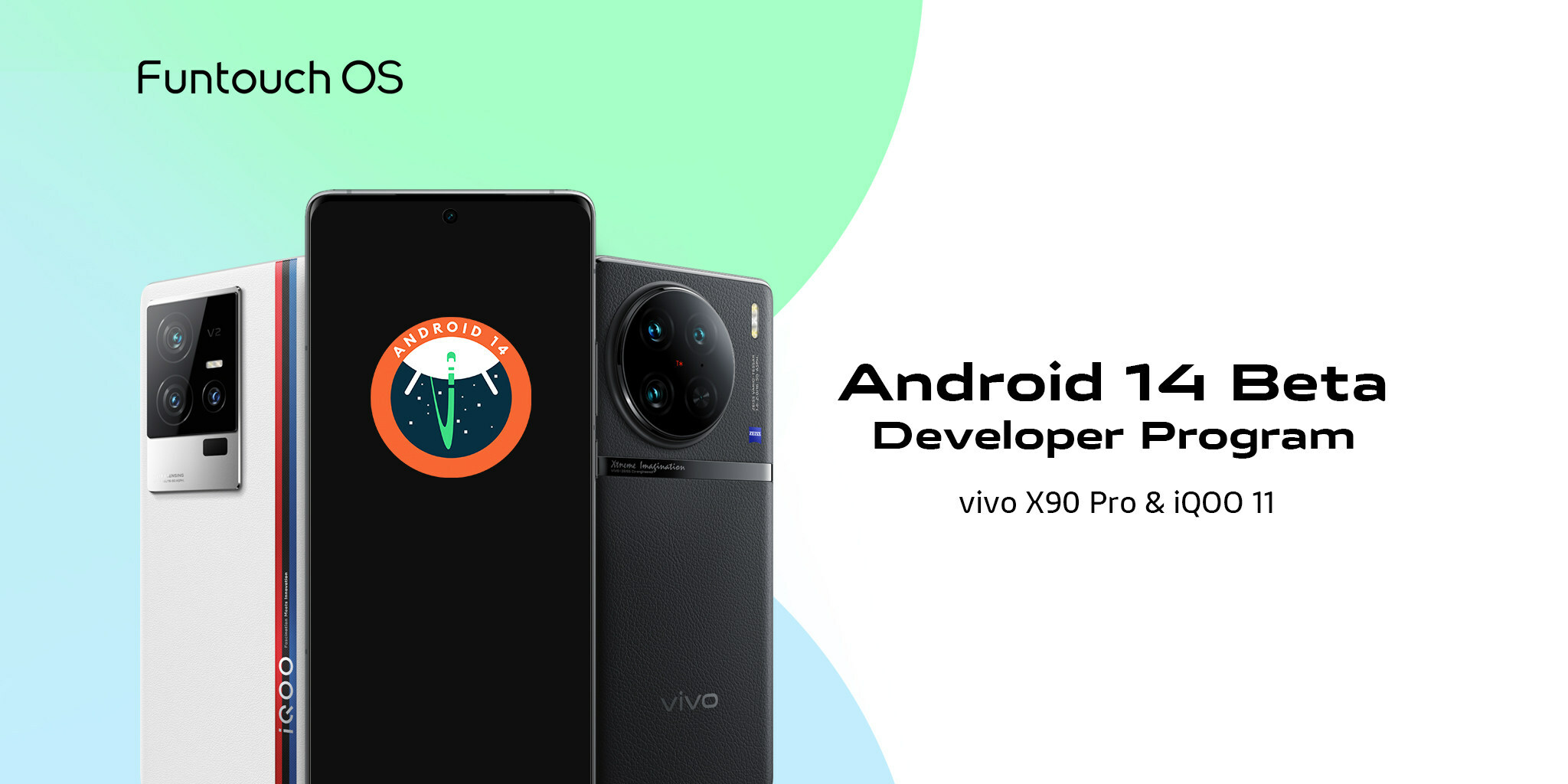 Image of vivo Releases Android 14 Beta Program for Developers on vivo X90 Pro and iQOO 11
