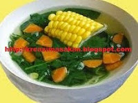 RESEP SAYUR BENING BAYAM JAGUNG