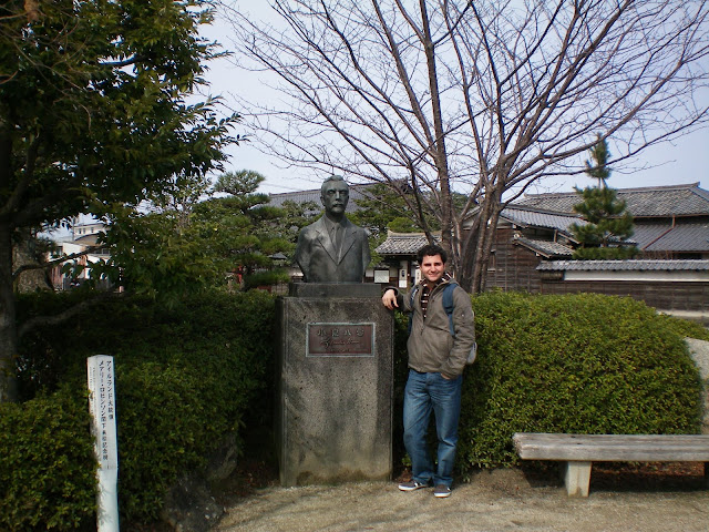 Busto de Lafcadio Hearn en Matsue