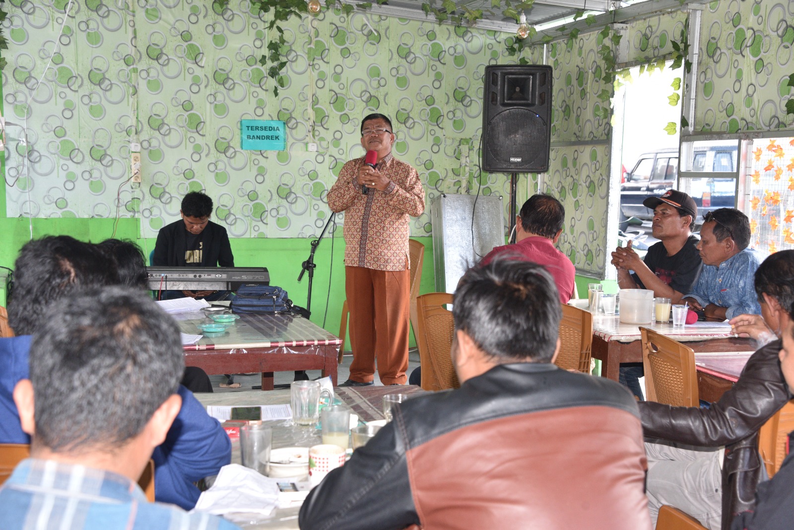  Wartawan Lintas Media di Humbahas Open House dan Syukuran Awal Tahun 2024