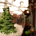 Dining room Christmas vignette
