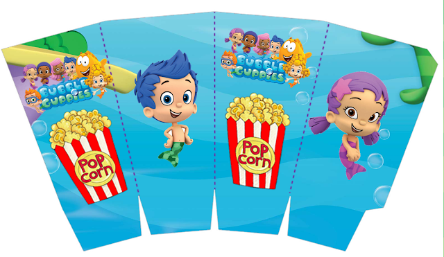 Bubble Guppies Free Printable Mini Kit. 