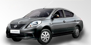 nissan sunny onyx black