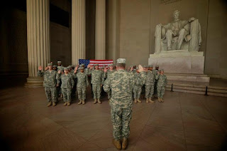 US Army Reenlistment ceremonies