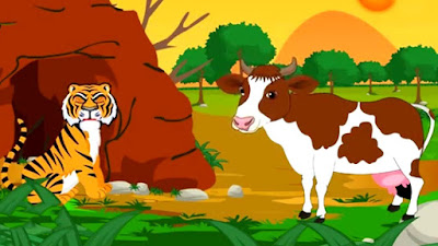 cow and the tiger moral story