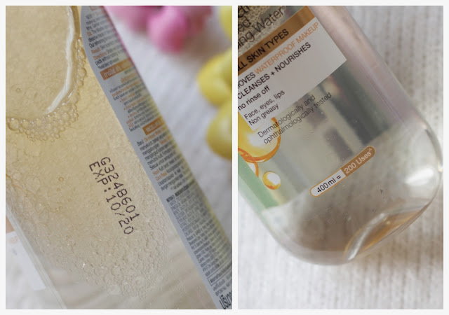 review garnier micellar oil water