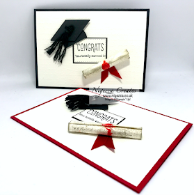 Nigezza Creates with Stampin' Up! and Many Mates a graduation Card