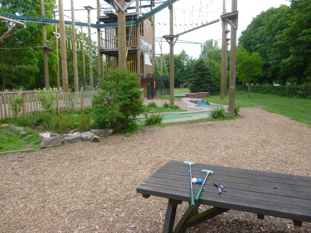 Mini Golf at Vivary Park in Taunton