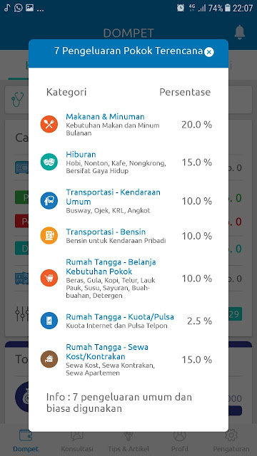 aplikasi android fundtastic analisa laporan keuangan