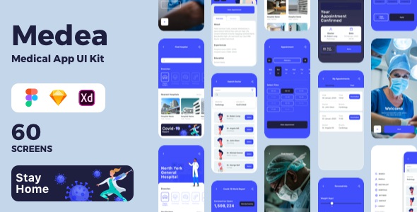 Medical App UI Kit 