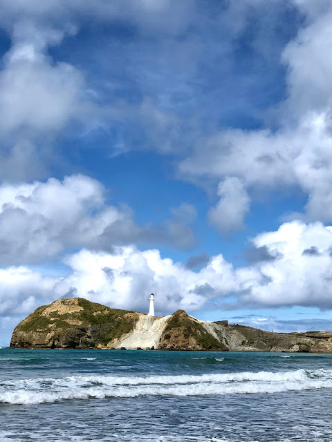 Castle Point Beach and Lighthouse, Masterton, New Zealand