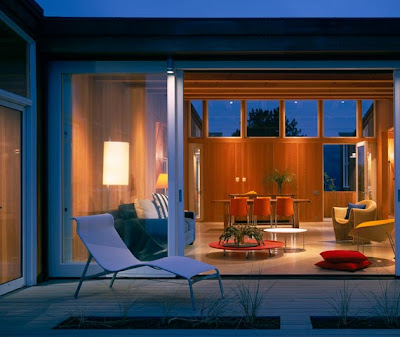 Beach House in Wood - luxury house design
