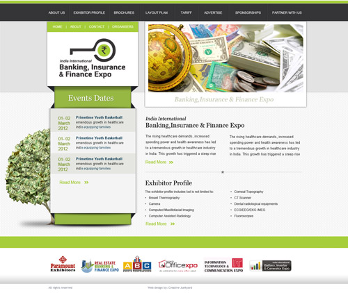 Banking Website Design