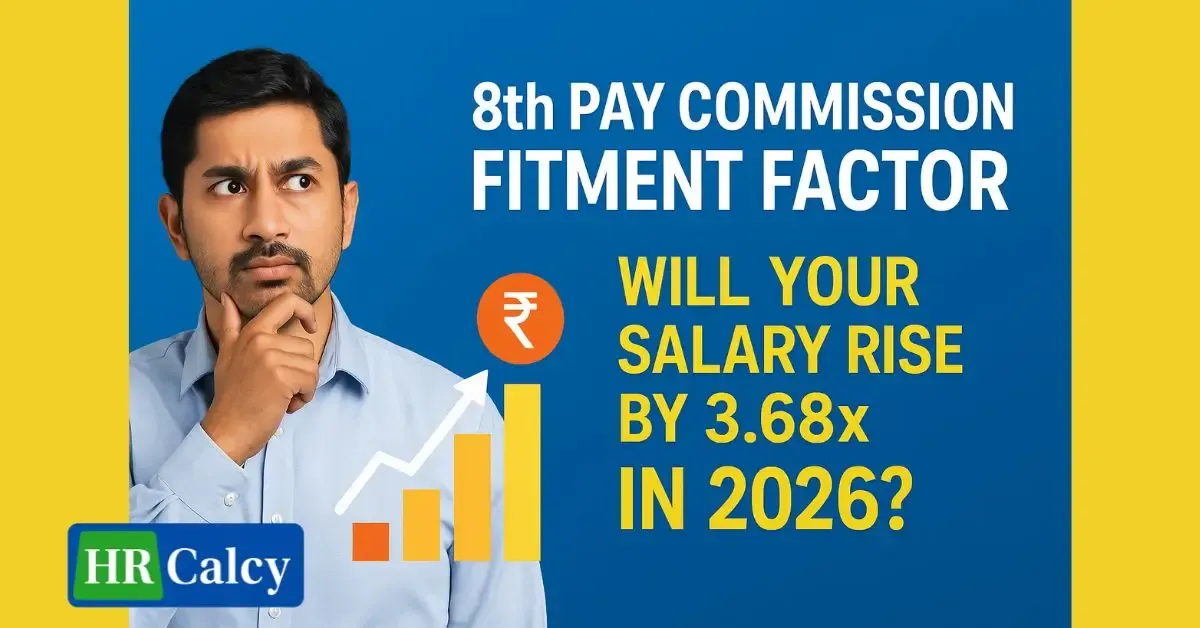 8th CPC Fitment Factor: Is a 3.68× Salary Hike