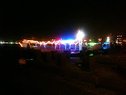 lit up dhow boats (img )