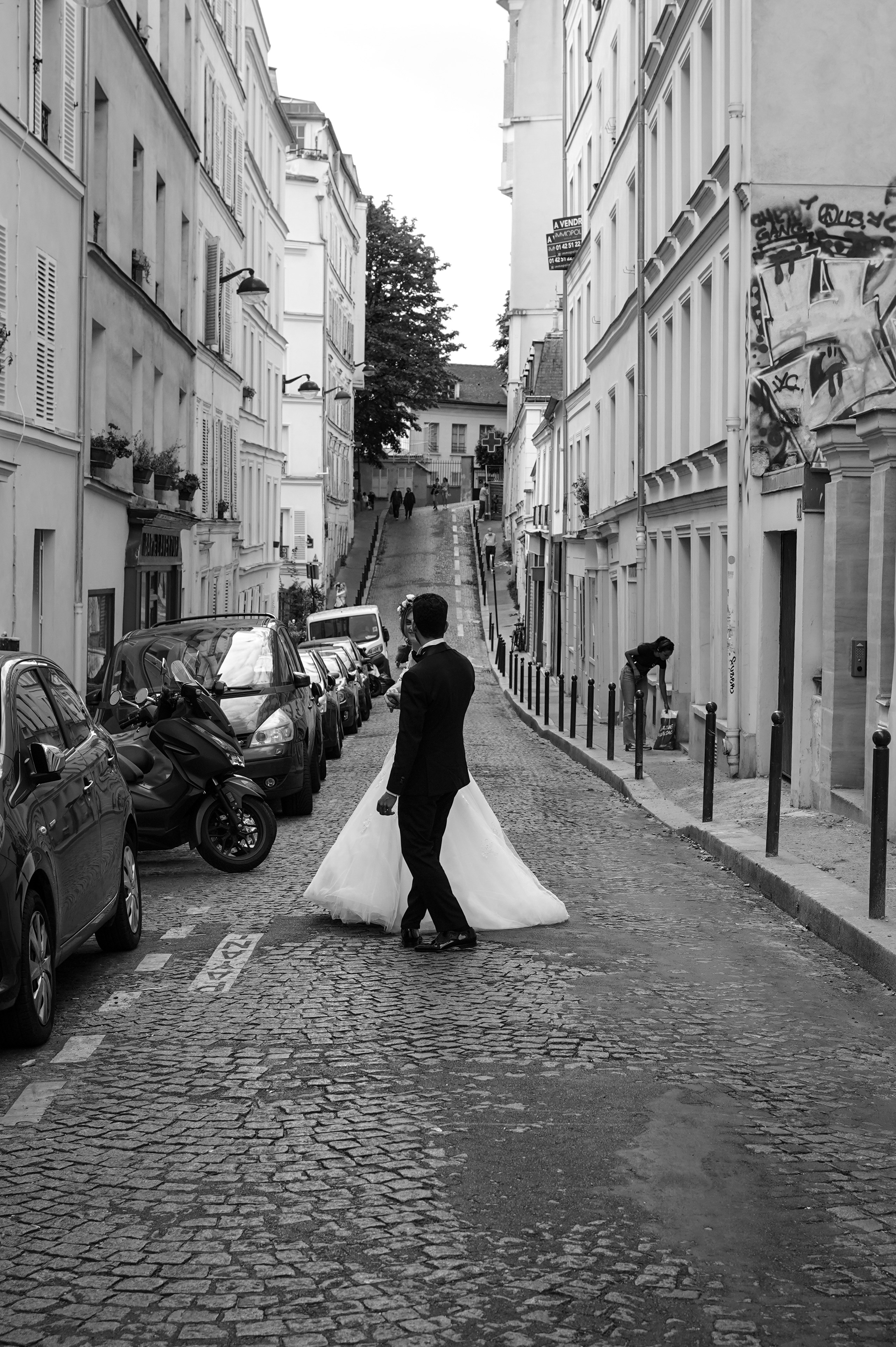 Les mariés de Montmartre