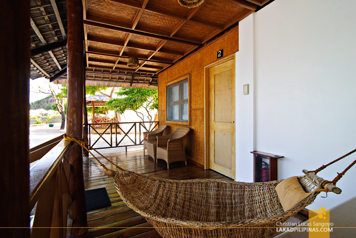 Cabana Veranda at Club Paradise Coron