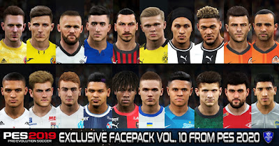 PES 2019 Exclusive Facepack Vol. 10 by Sofyan Andri