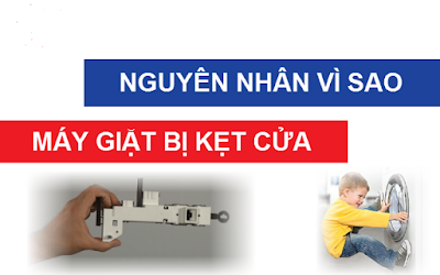 Máy giặt LG không mở được cửa