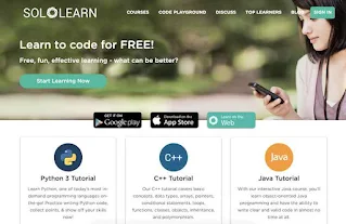 Situs coding gratis Solo Learn