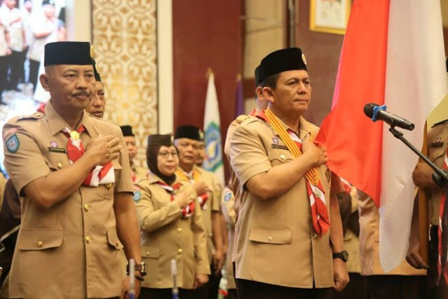 Gubernur Kepri Dilantik Menjadi Ketua Majelis Pembimbing Daerah Gerakan Pramuka Kepri Periode 2022-2027