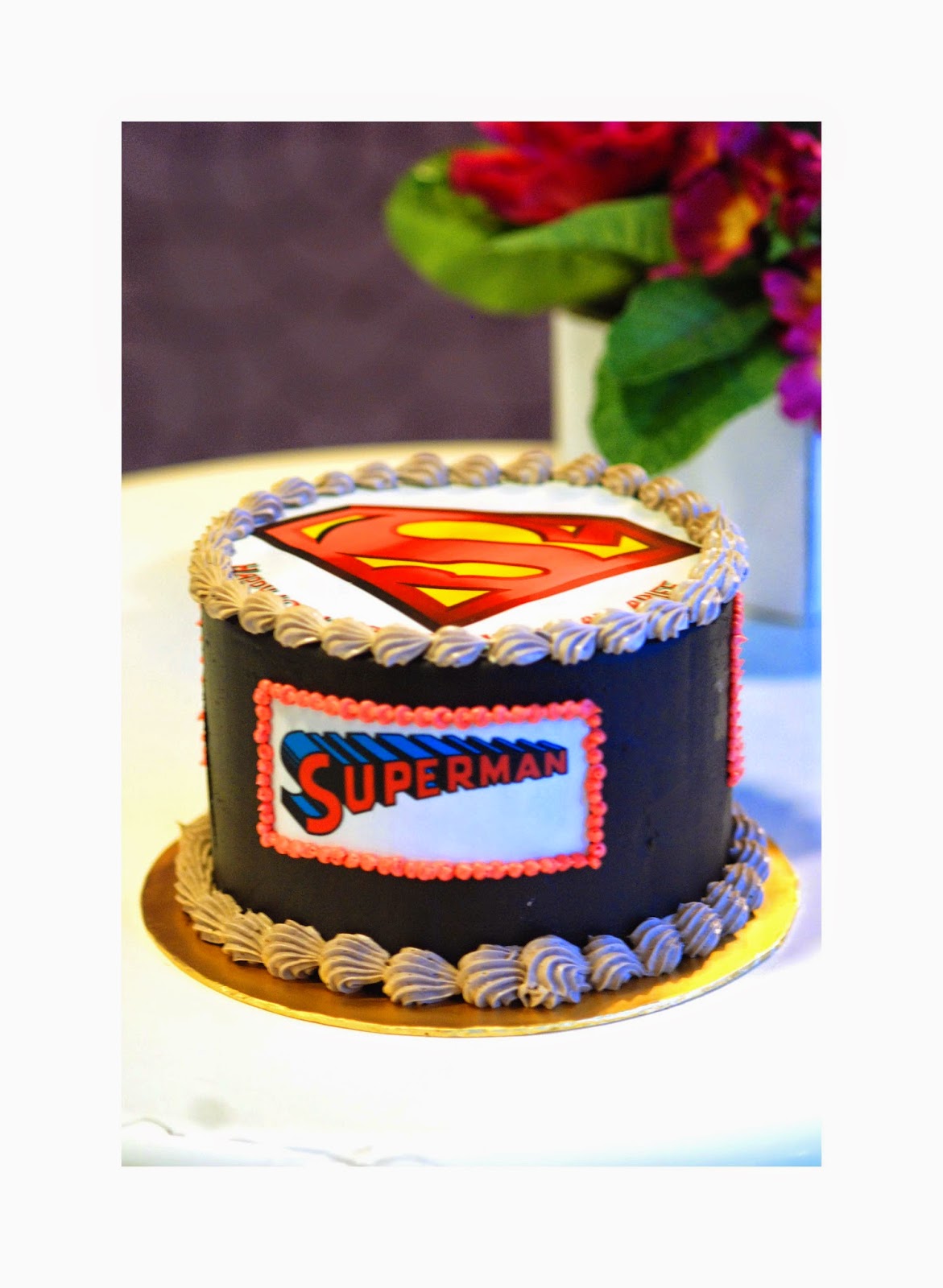 Kek hari jadi superman - Prettysmallbakery