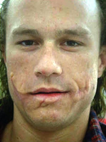 heath ledger joker without makeup. Heath Ledger Joker Without