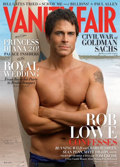 rob lowe shirtless vanity fair. 2011 Rob Lowe - Vanity Fair