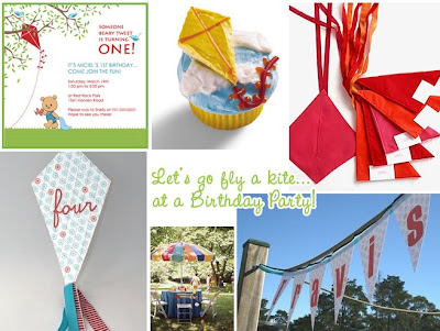 for some inspiration for her son's 1st birthday party in the park.