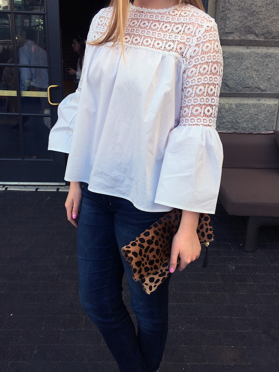 endless rose white blouse, shopbop endless rose top, boston blogger, liberty hotel outfits, liberty hotel courtyard