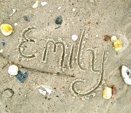Design   Home Online on Think A Sand Writing Picture Makes For A Super Unique And Pretty