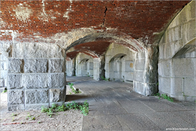 Casamatas del Fuerte Fort Popham en Phippsburg, Maine