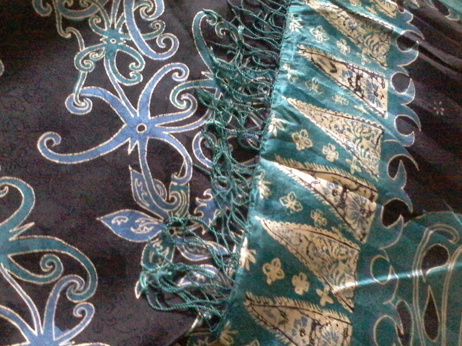 BATIK KHAS KALTIM, Batik motifkhas Balikpapan dan motif dayak