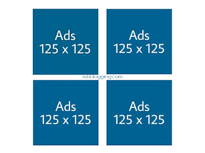 Cara Membuat Kotak Iklan di Blog Berbagai Ukuran Cara Membuat dan Memasang Kotak Iklan di Blog Ukuran 125 x 125