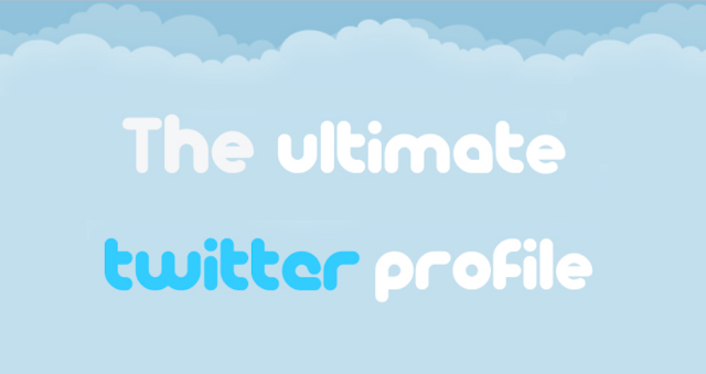 infographic: How To Make A Perfect Twitter Profile