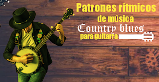 Técnicas de guitarra country blues