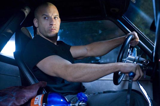  he shifts gears 20 times during a car chase scene from Fast Furious