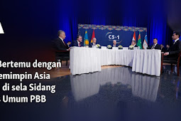 Joe Biden Bertemu dengan Lima Pemimpin Asia Tengah di sela Sidang Majelis Umum PBB