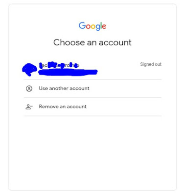 An account interface to create YouTube account.