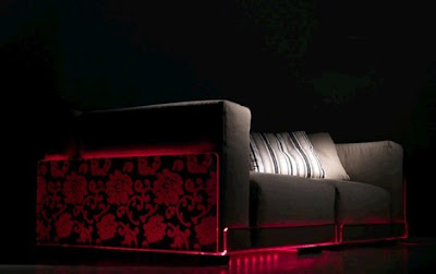 Innovative LED Lighted Sofa by Colico
