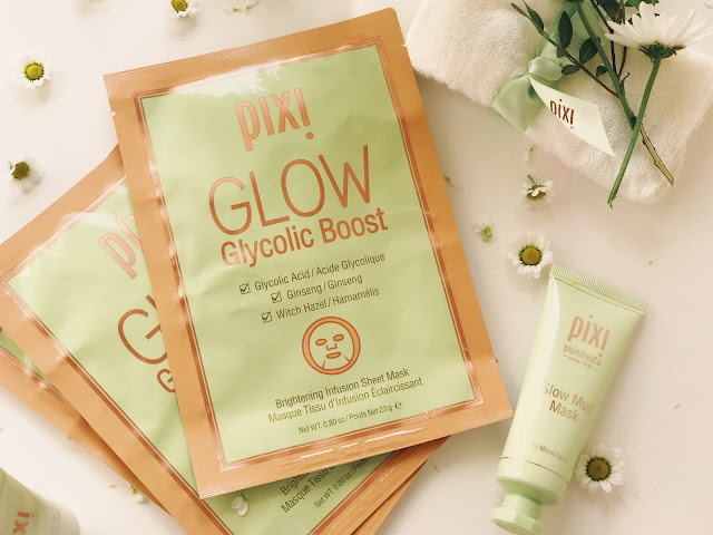 Pixi Glow Tonic Glycolic Boost Brightening Infusion Sheet Mask Review