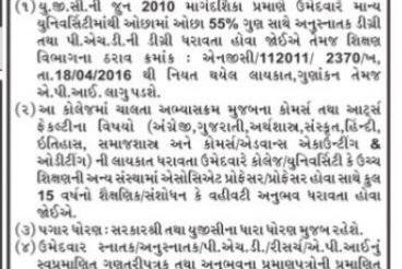 New Teachers Job on 20-07-2017