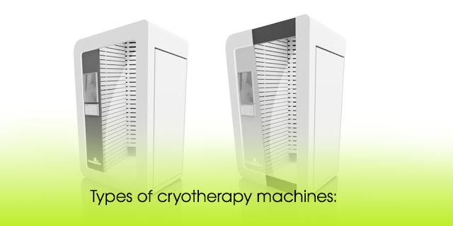 Types of cryotherapy machines: