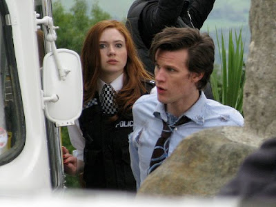 Amy Pond Karen Gillan is a police officer Matt Smith The Doctor is also 