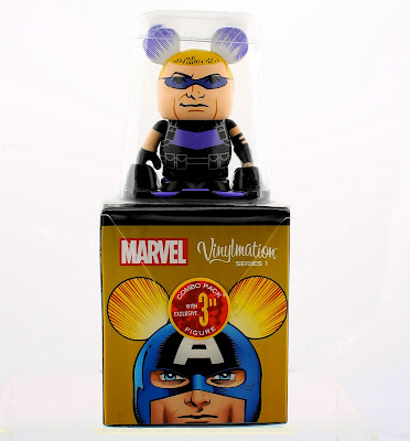 Hawkeye Marvel Vinylmation Series 1 Combo Pack Topper Packaging