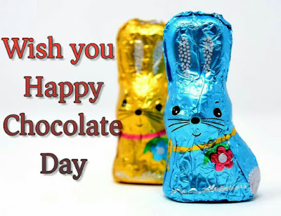 Happy Chocolate day Wishing Card Images